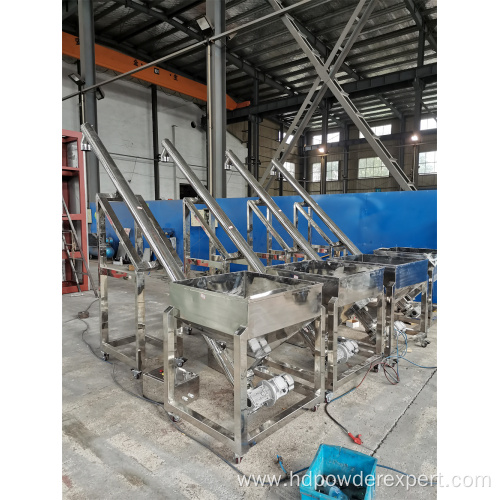 Screw Feeder Conveyor For Chemical powder Processing